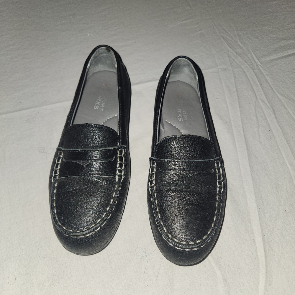Rockport Works Top Shore Work Loafer With Steel Toe Size 7